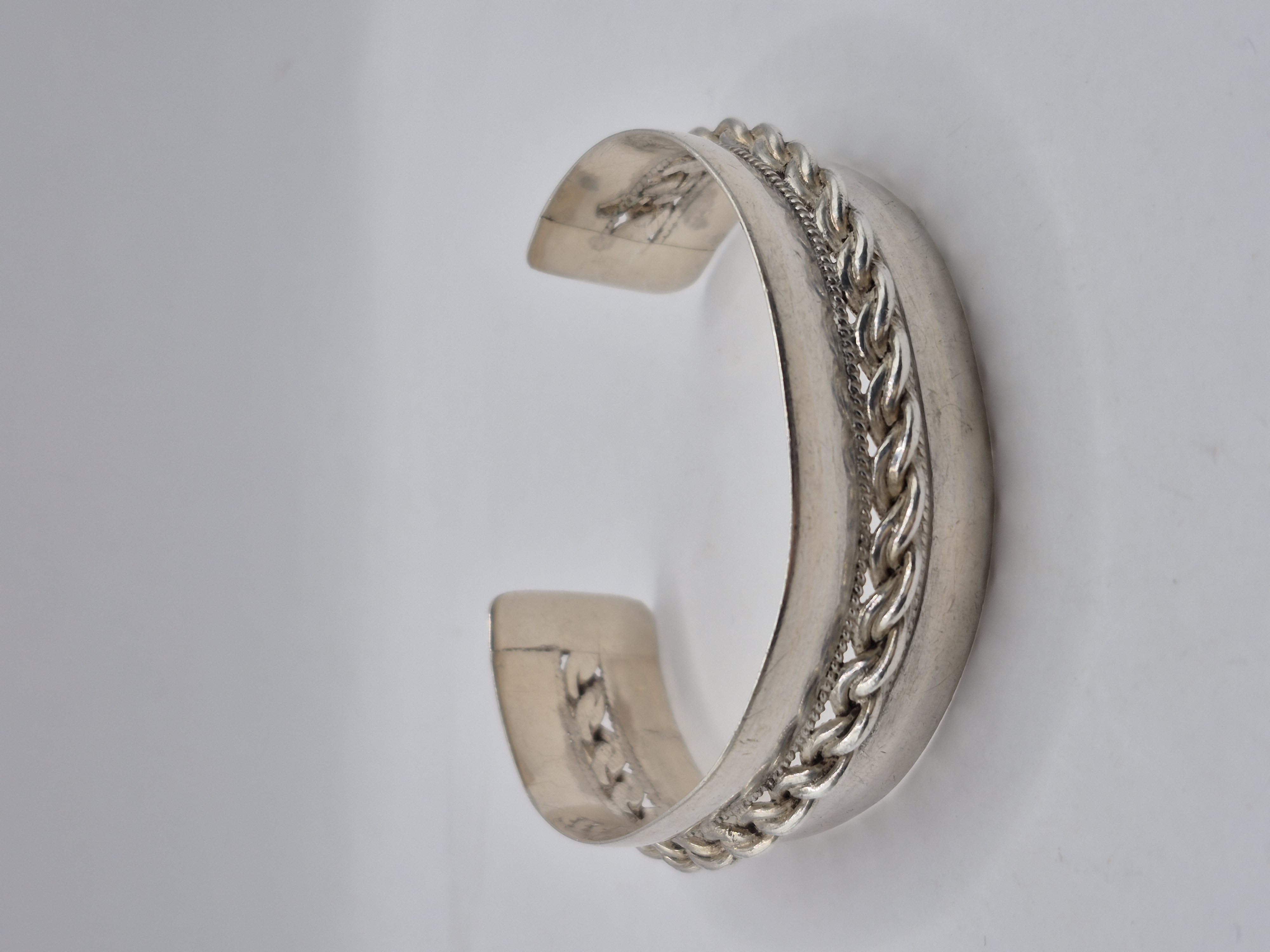 Zilveren manchet armband VERKOCHT
