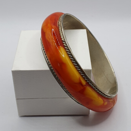 Oranje-gele armband
