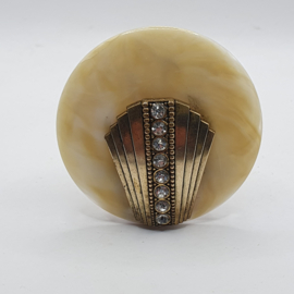 Broche met koper