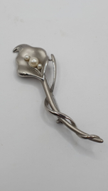 Bloem broche