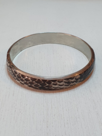 Armband met ‘slangenleer’