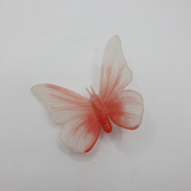 Lucite vlinder broche VERKOCHT
