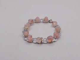 Armband met rosequartz VERKOCHT