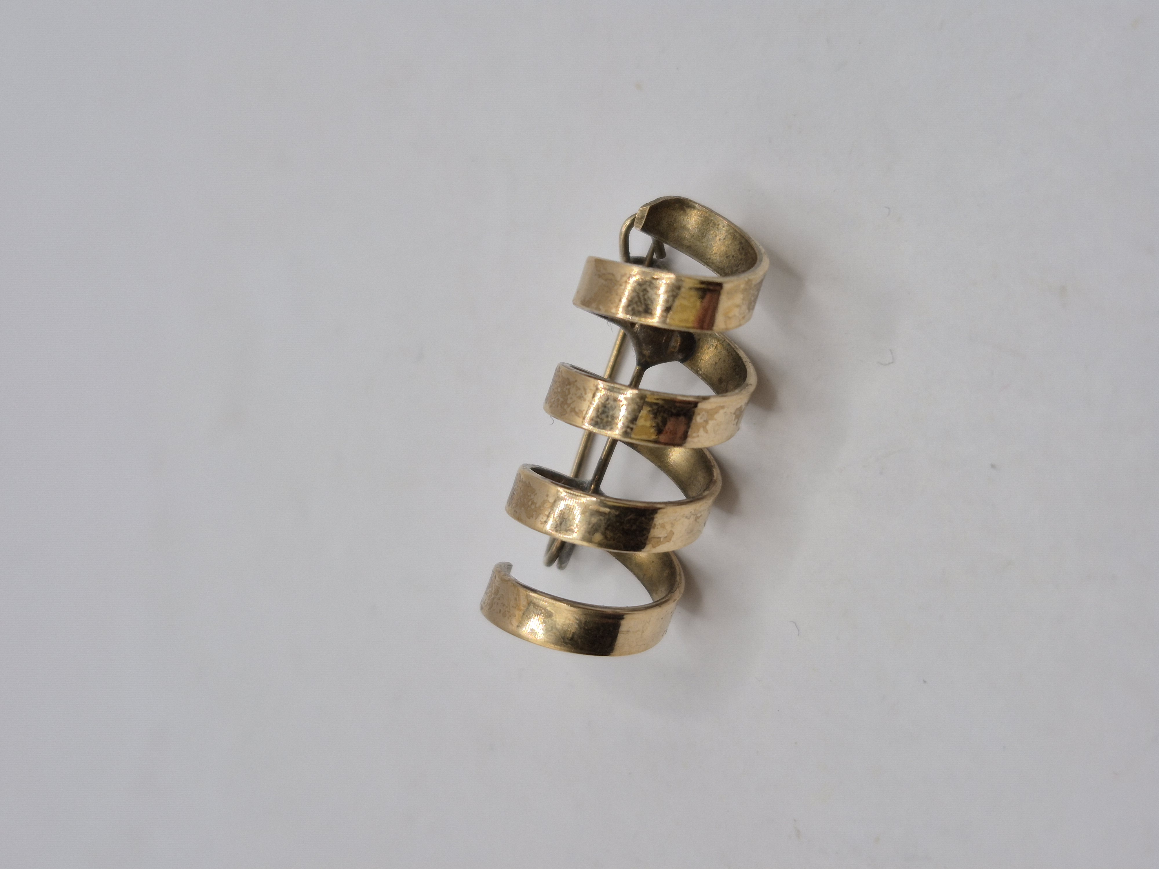 Antieke spiraal broche VERKOCHT