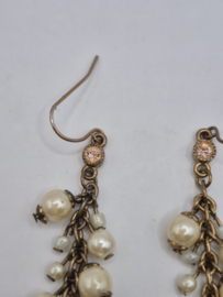 Oorbellen met pareltjes