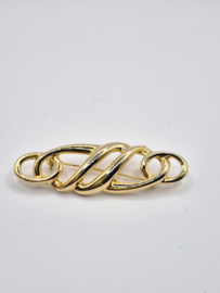 Goudkleurige broche