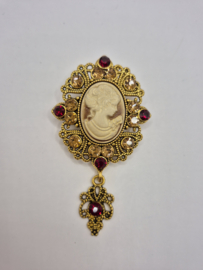 Broche met 'Camee'