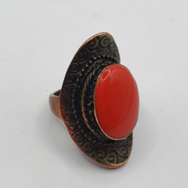 Roodkoperen ring