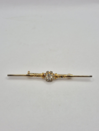 Broche met kristal VERKOCHT