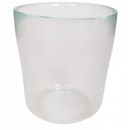 Glasspot spinning Helder H:10.5 cm, D:10cm
