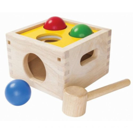 PlanToys Houten Balspel - Punch & Drop - Nieuw