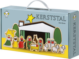 Dick Bruna Houten Kerststal - Nieuw