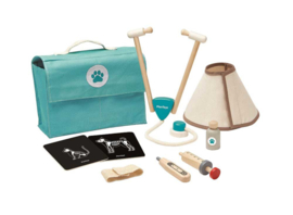 Houten PlanToys Dierenarts Set - Nieuw