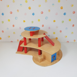 Houten Garage - Van Dijk Toys - Refurbished