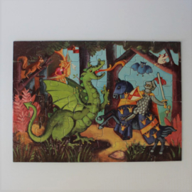 Puzzel Ridders en de Draak Djeco - Refurbished