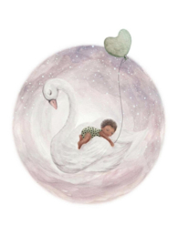 Antroposofische Kaarten - Lullaby Baby Lilac