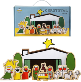 Dick Bruna Houten Kerststal - Nieuw