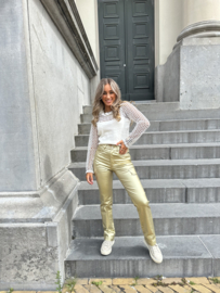 JEANS CARGO  GOUD | SYLVIA