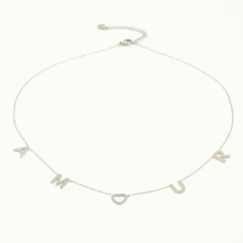 Ketting amour zilver