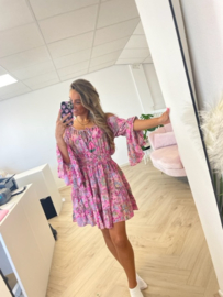 Ibiza jurkje roze - Lena