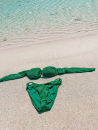 Bikini groen strapless - Jessy