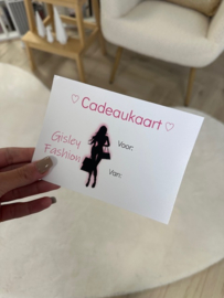 CADEAUKAART GISLEYFASHION