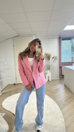 BLAZERJASJE TWEED ROZE | ELINE oeps.. te laat