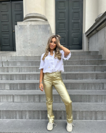 JEANS CARGO  GOUD | SYLVIA