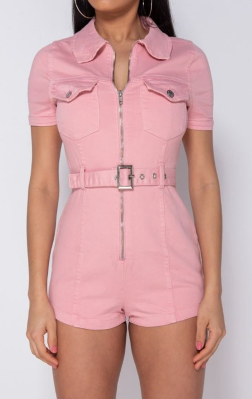 jumpsuit pastelkleur