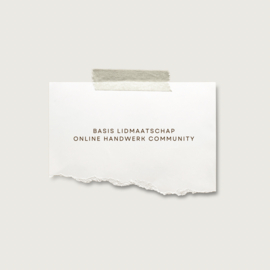 Basis lidmaatschap