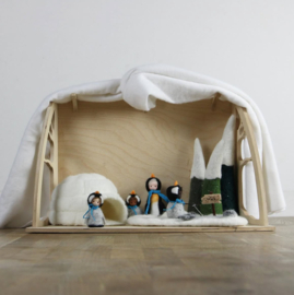 Online patroon - Winter tafereeltje