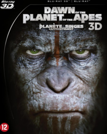 Dawn of the Planet of the Apes 3D en 2D (blu-ray tweedehands film)