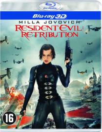 Resident evil - Retribution 3D (blu-ray tweedehands film)