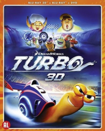 Turbo 3D 2D en dvd (blu-ray nieuw)