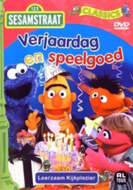 Sesamstraat verjaardag en speelgoed (dvd tweedehands film)