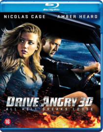 Drive Angry 2D en 3D (blu-ray tweedehands film)