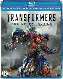 Transformers Age of Extinction 3D en 2D (blu-ray nieuw)