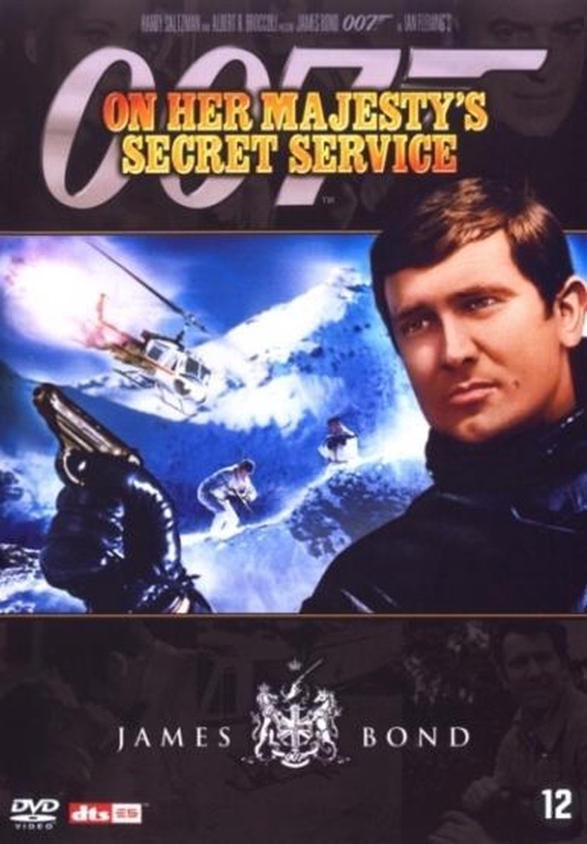 On her majesty's secret service (dvd nieuw)