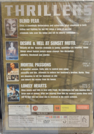 4 Thrillers op 2 dvd's (dvd nieuw)