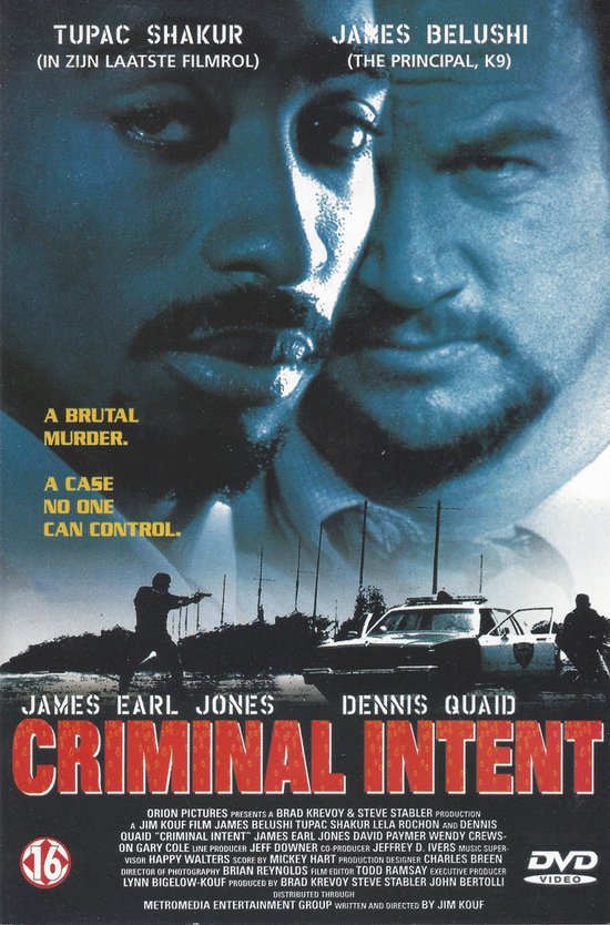 Criminal intent (dvd nieuw)