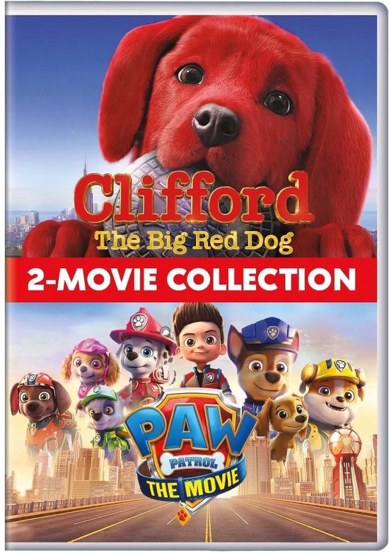 Clifford - The big red dog en Paw patrol (dvd nieuw)