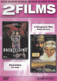 2 films in 1 - Backsliding en A Dangerous Man (dvd nieuw)