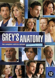 Greys Anatomy seizoen 8 hoesje beetje gescheurd (dvd tweedehands film)