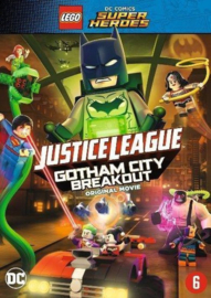 Lego dc super heroes - Justice league gotham city breakout (dvd tweedehands film)