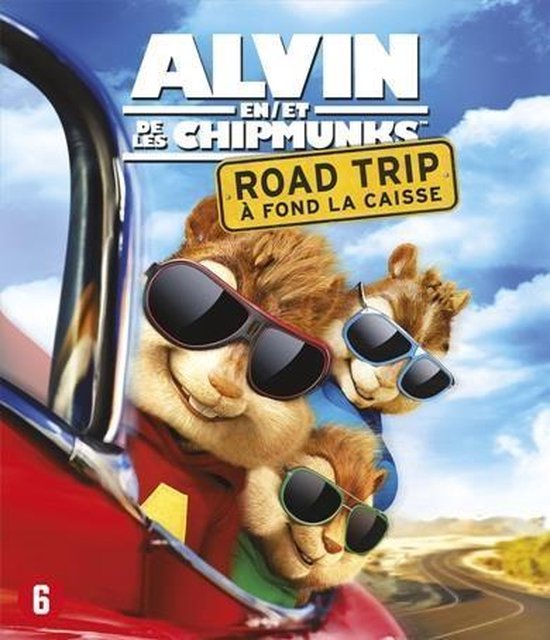 Alvin en de chipmunks 4 road trip (blu-ray tweedehands film)