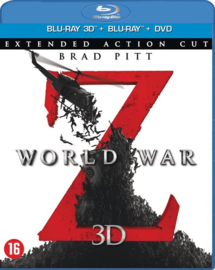World War Z 3D 2D en dvd (blu-ray tweedehands film)