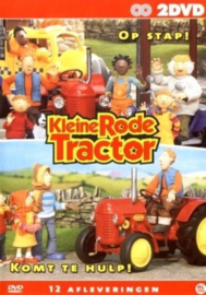 Kleine rode tractor dubbel dvd komt te hulp en op stap (dvd tweedehands film)