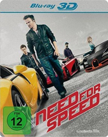 Need for Speed Blue-Ray 3D plus bluray steelbook (blu-ray tweedehands film)