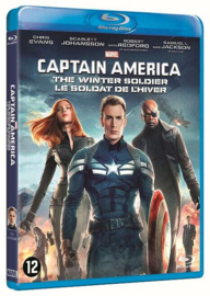 Captain America Winter Soldier (blu-ray tweedehands film)