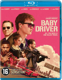 Baby Driver (blu-ray tweedehands film)